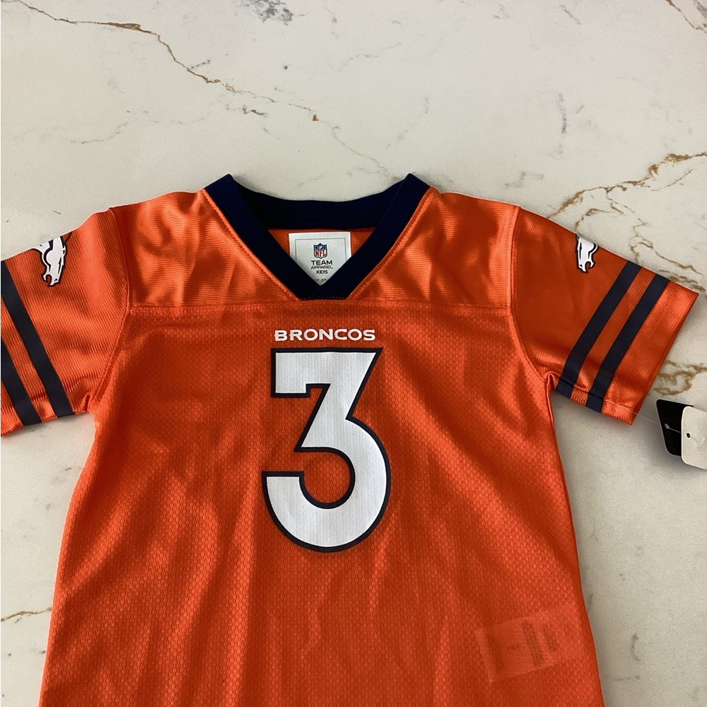 Kids Orange Broncos Jersey